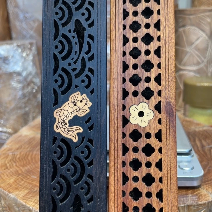 东非黑黄檀（紫光檀）其他山**舍紫光檀香盒