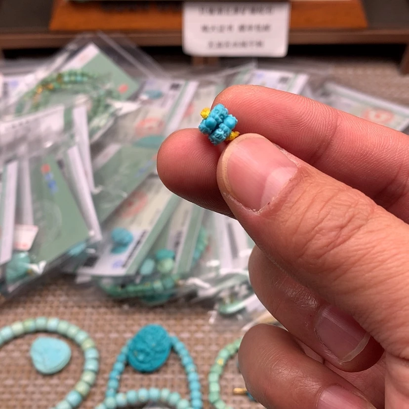 【闪购商品】未镶嵌绿松石颈饰10