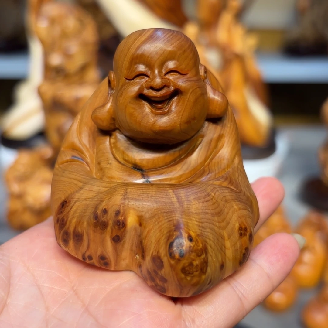 柏木（崖柏）太行崖柏弥勒佛留疤
