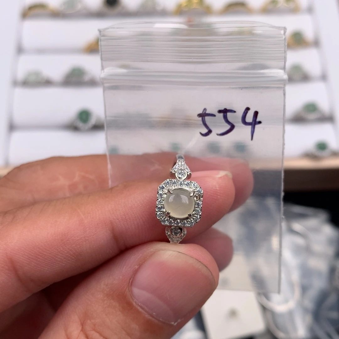 未镶嵌戒指翡翠554