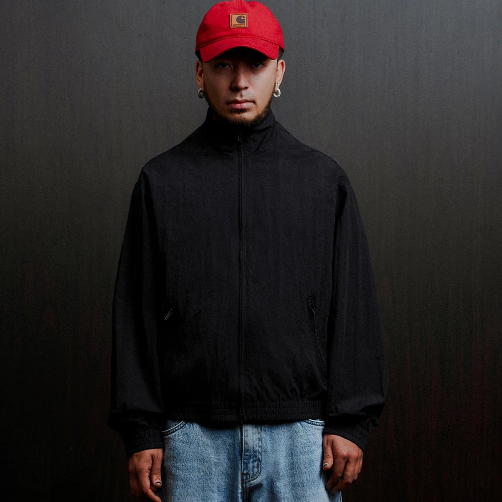 AIRCIOOC25秋冬新款肌理防水冲锋衣教练夹克城市户外防晒服外套