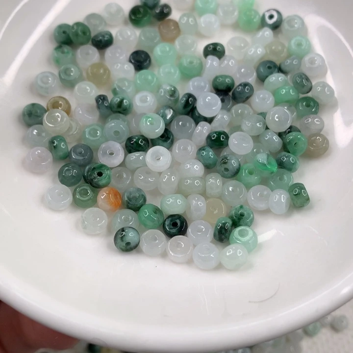 翡翠散珠翡翠散珠卡5*3 60颗