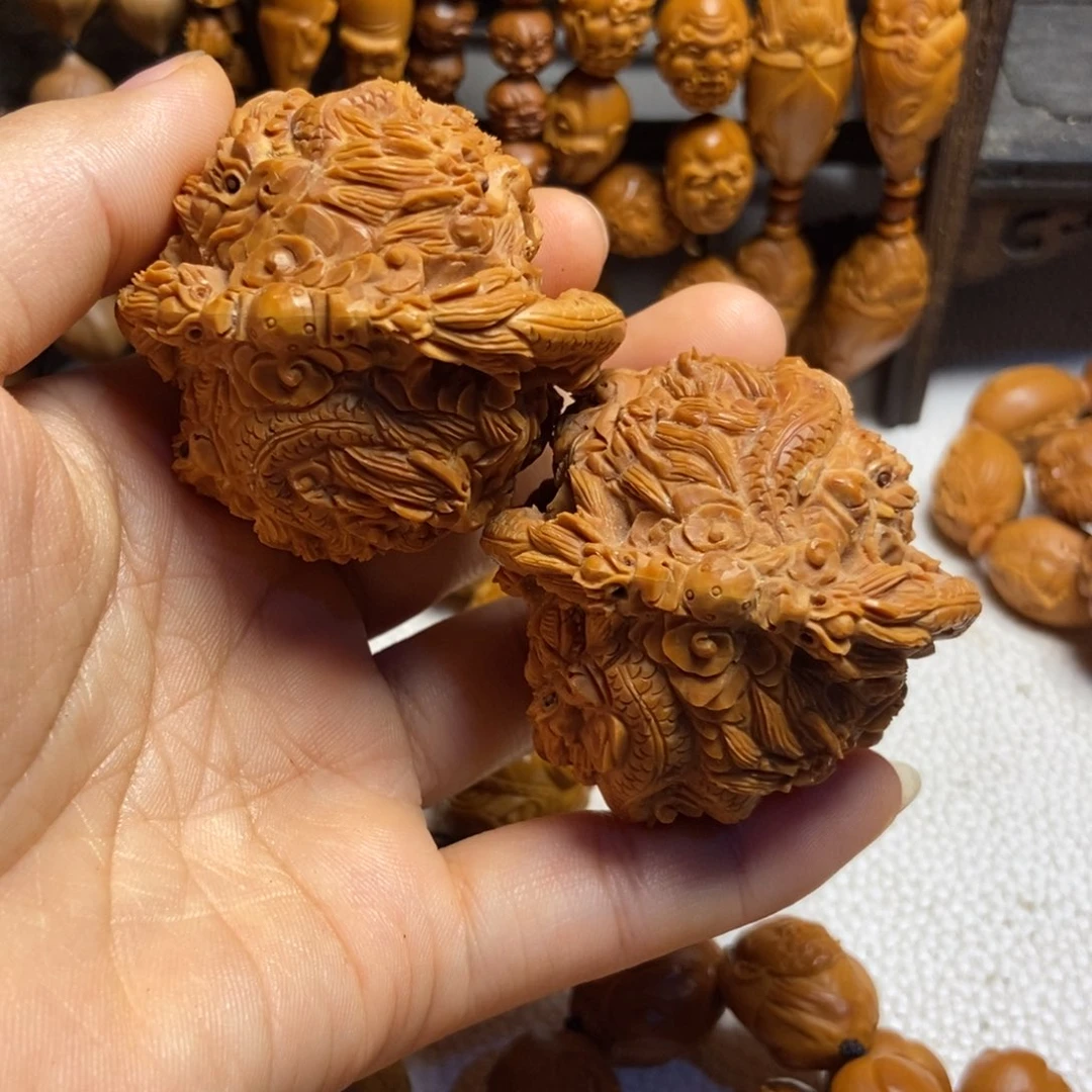 【闪购商品】手串/手链橄榄核宇**晴九龙核桃