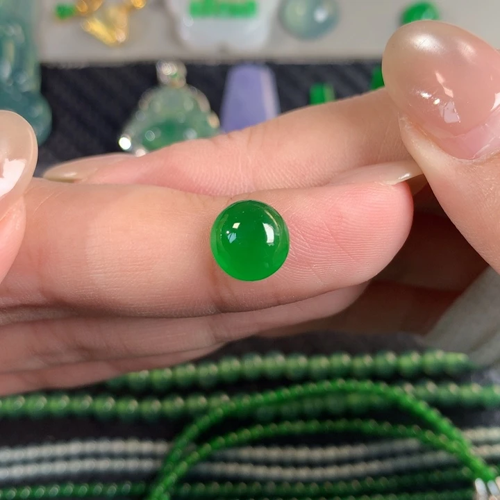 翡翠散珠翡翠8.8-8.58-3.67