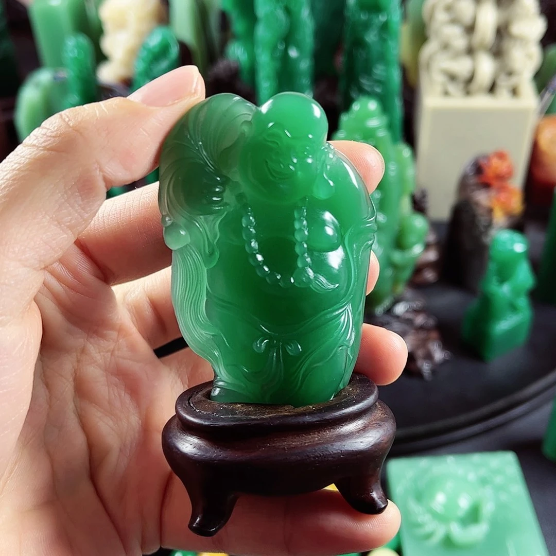 四川石雅安绿名贵石材