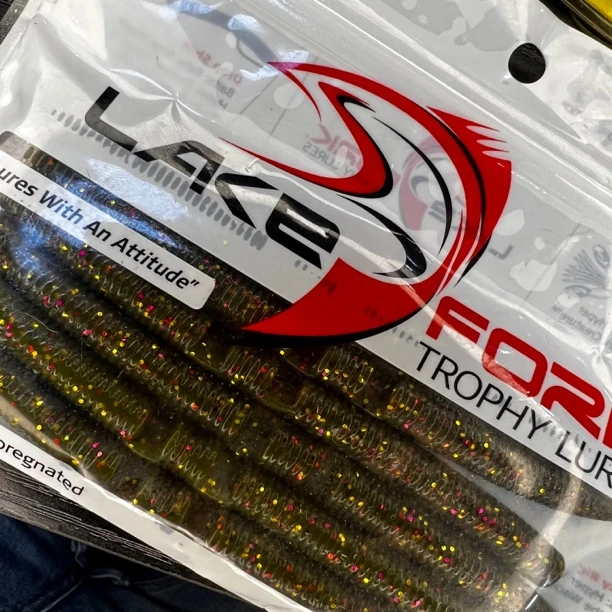 美国LAKE FORK面条虫 9g 14cm 2包