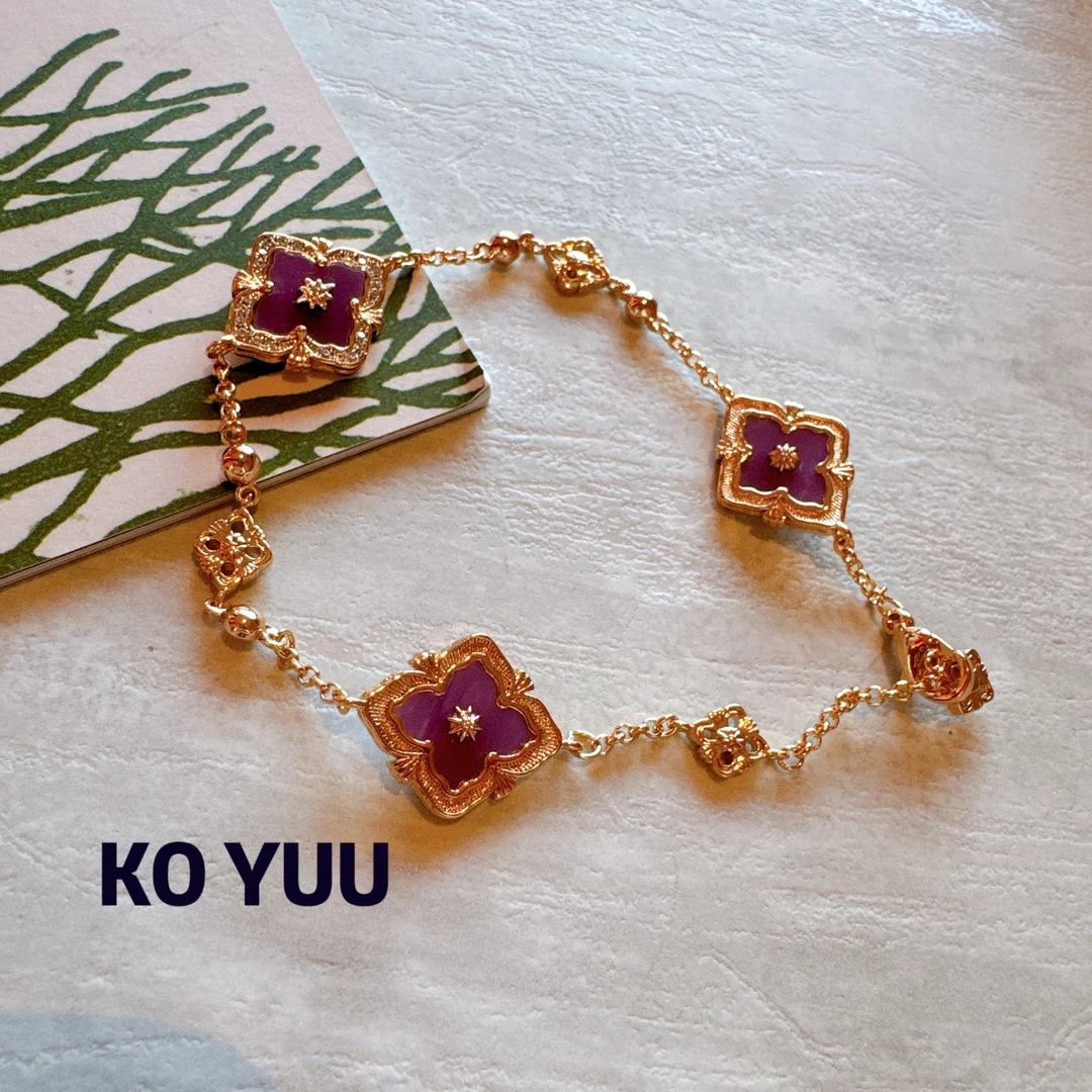 铜合金锆石手链 【雨桐高奢饰品】手链CC00171