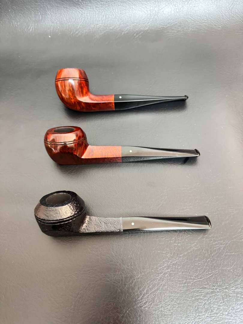 石楠木烟斗牛头小白点3毫米硫化