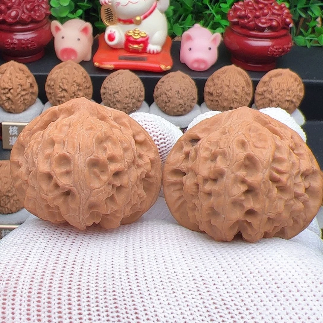 文玩核桃把件邢台宫灯，尺寸41.5，