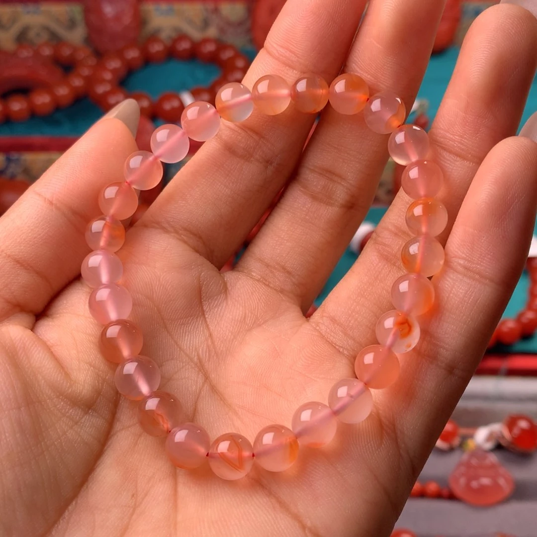 未镶嵌手串南红玛瑙