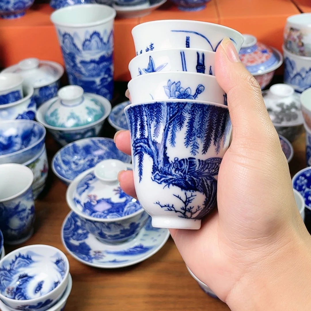 【闪购商品】杯入*全手工手绘景德镇