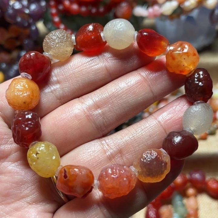 玛瑙/玉髓合金手链