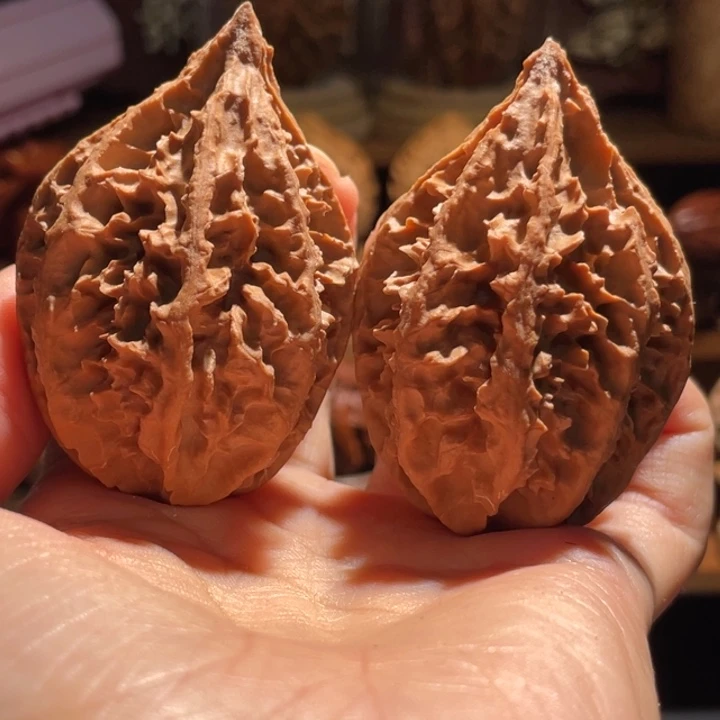 吊坠文玩核桃芭蕉扇64