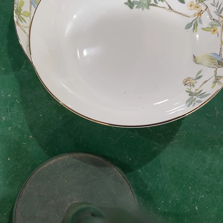 搪瓷瑕疵8寸深盘2个装