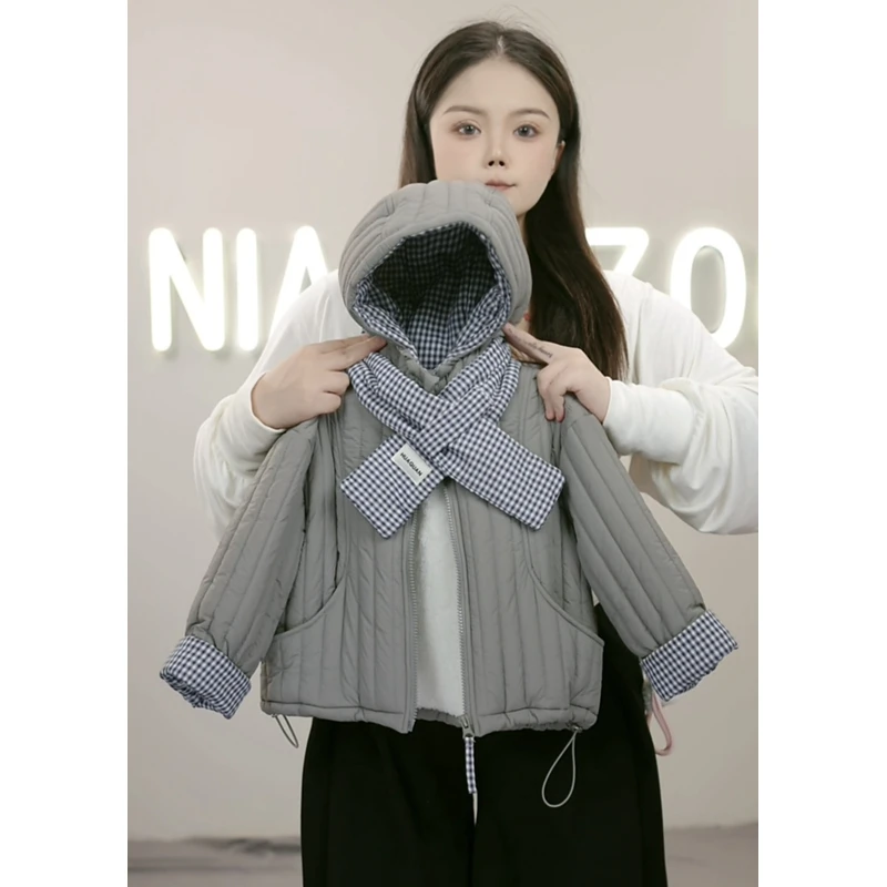 【My baby】（300克重磅新疆棉）儿童加棉加绒加厚外套童装棉衣宝棉