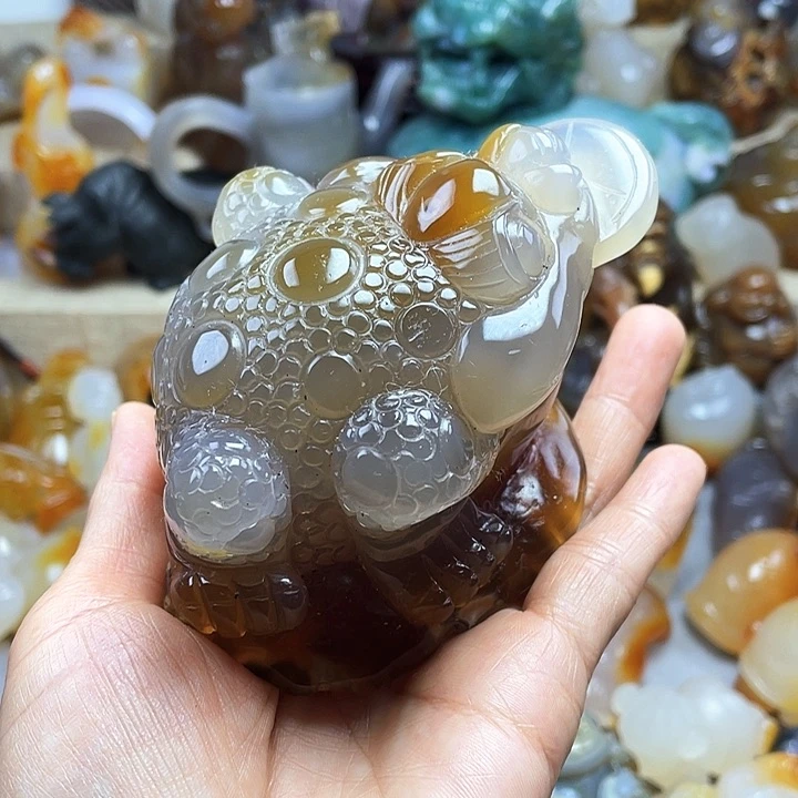 玛瑙/玉髓饰品未镶嵌✯****