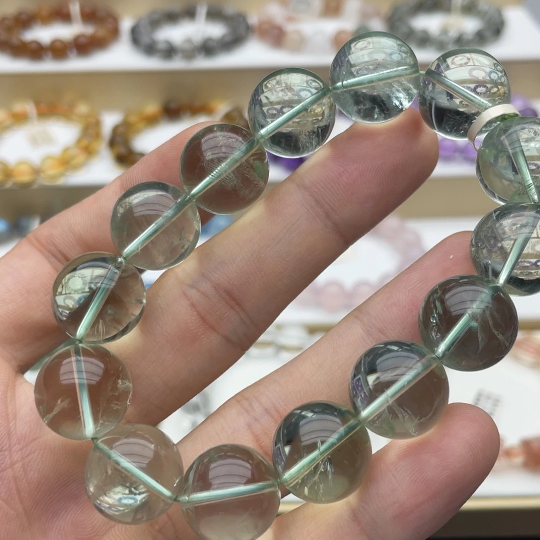 未镶嵌水晶手链纯天然