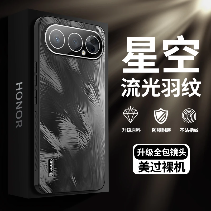 新款适用荣耀500手机壳超薄镜头全包磨砂honor500pro防摔保护男女