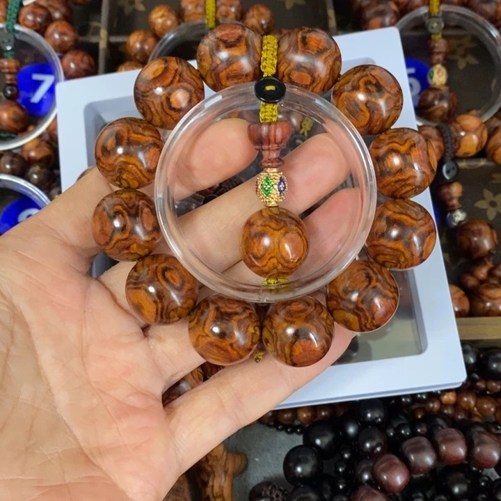 命***由手串/手链黄花梨/降香黄檀2.0精品鬼脸