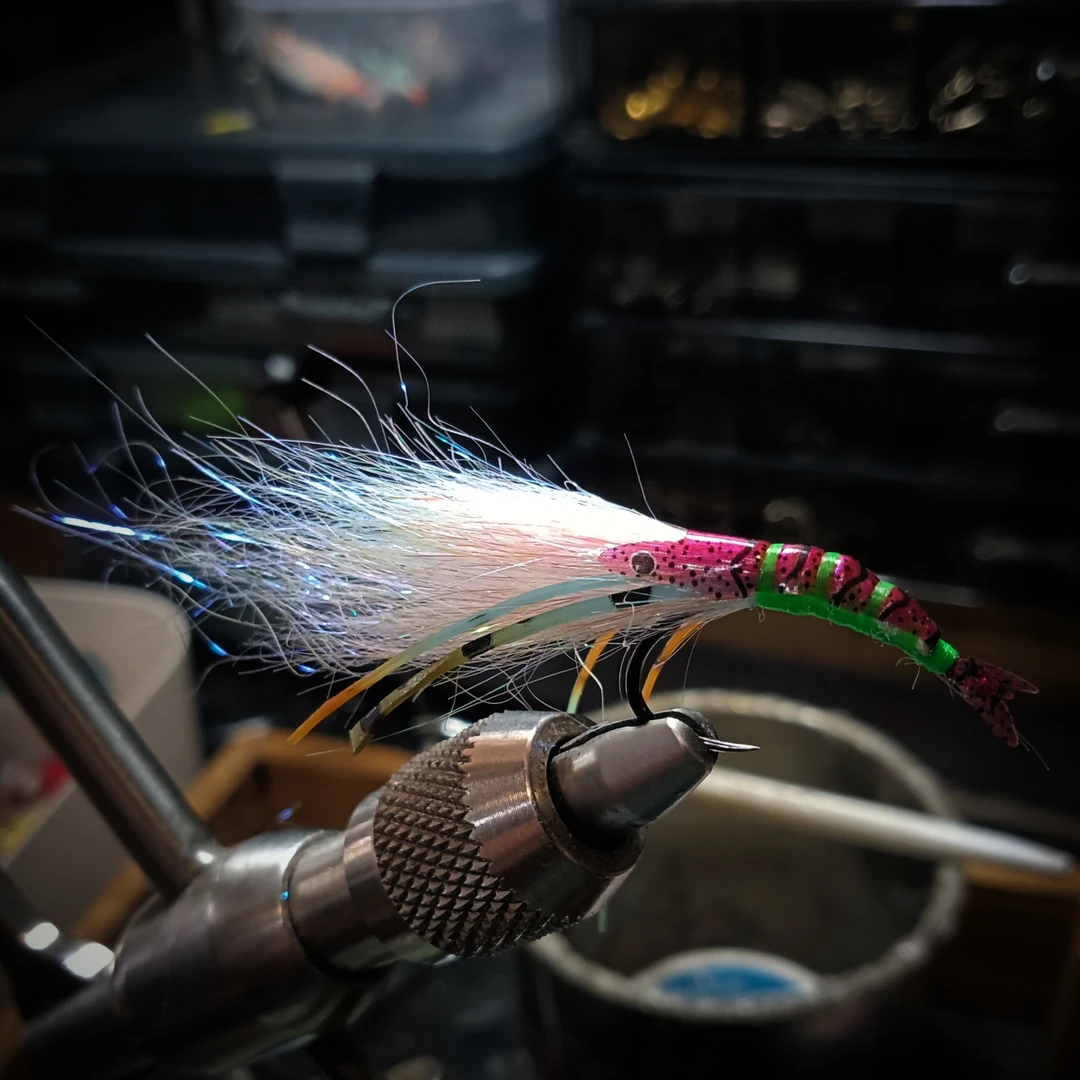 细麟之路新款河虾钩钓翘嘴鳜鱼钩