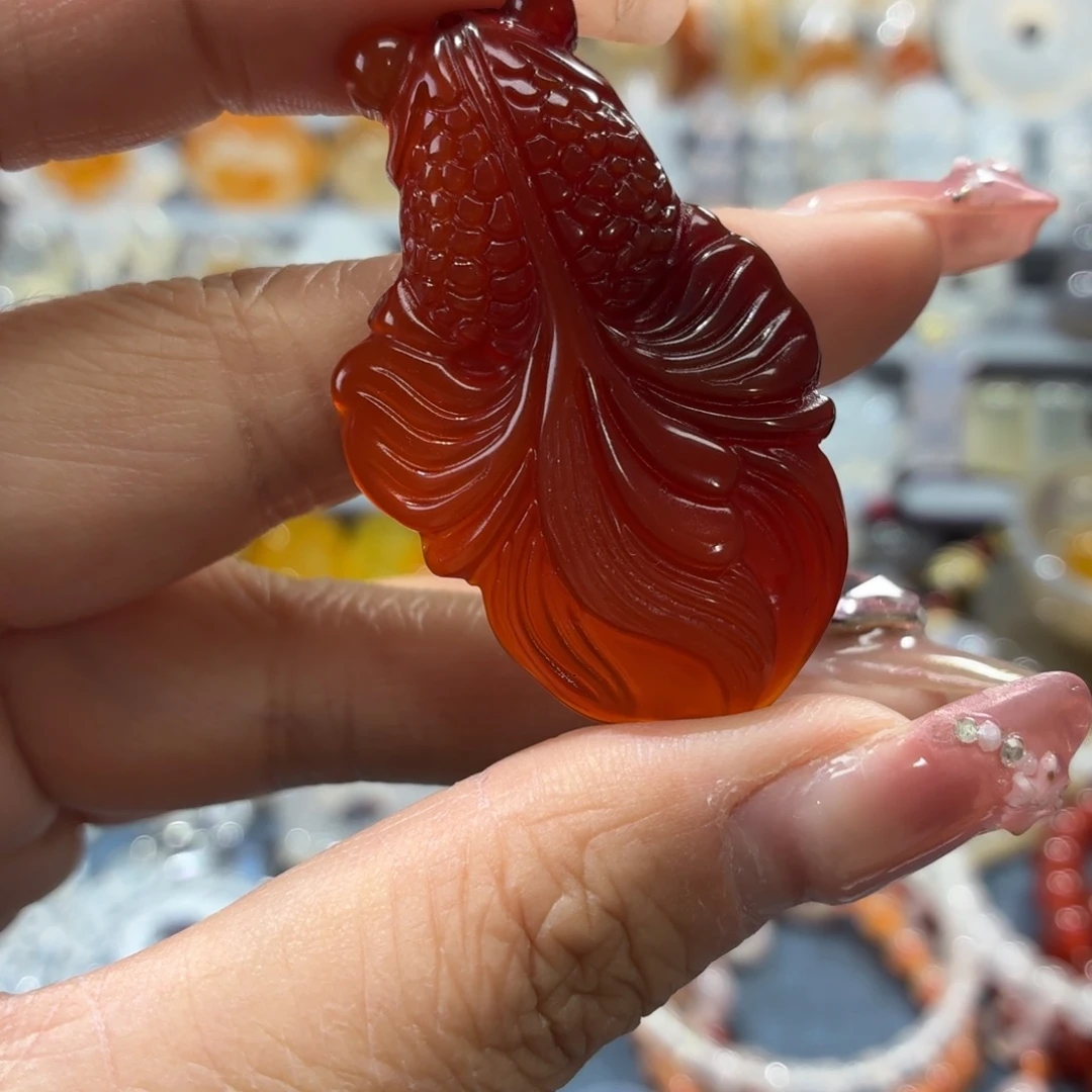 玛瑙/玉髓未镶嵌吊坠(不含链)