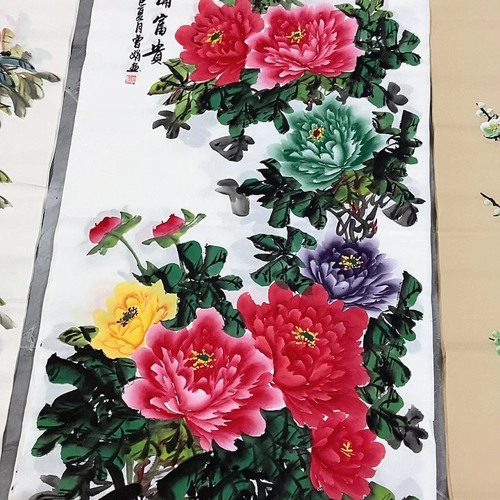 小周画廊的直播间