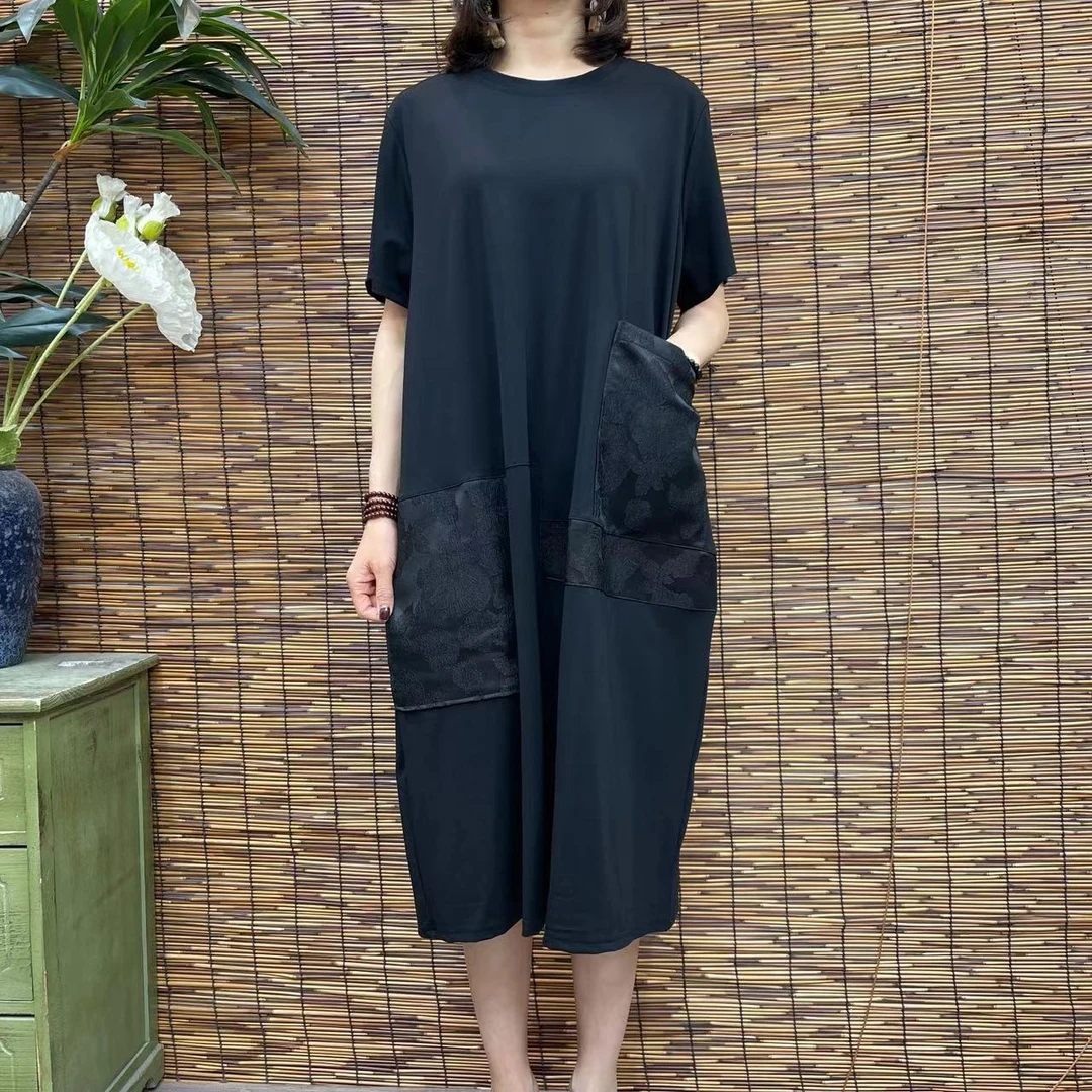 2894新款春夏遮肉显瘦洋气减龄连衣裙QZ