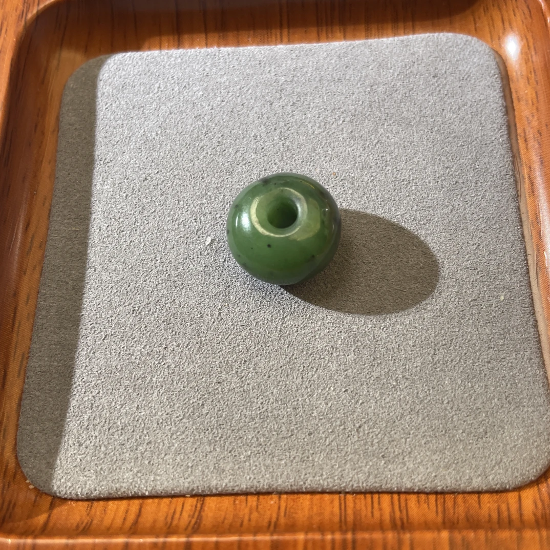 和田玉碧玉DIY算盘珠
