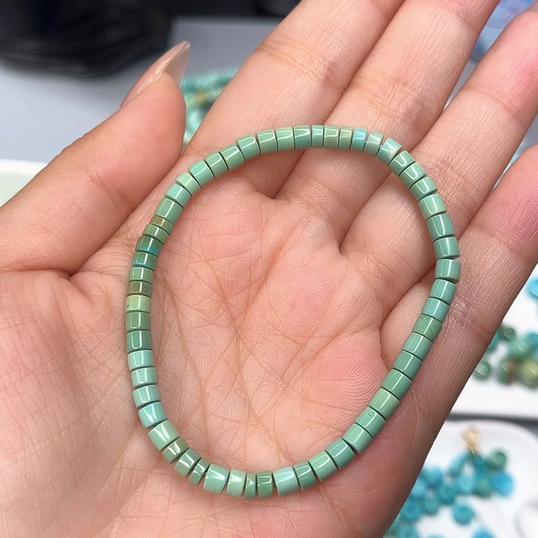 绿松石未镶嵌珠宝半成品