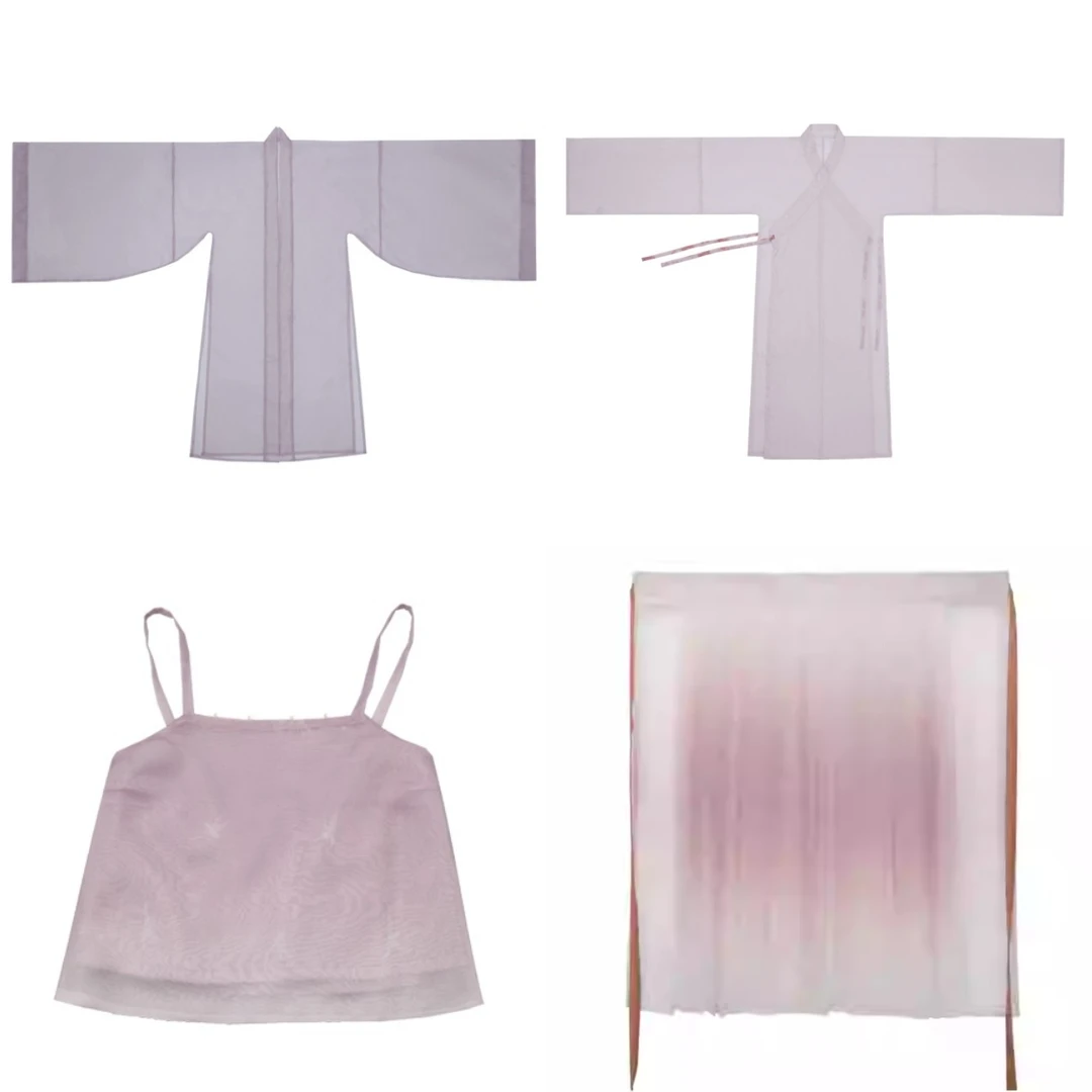 【上遥居】主播推荐混搭套装 银霜 流烟 原创汉服仙气飘逸