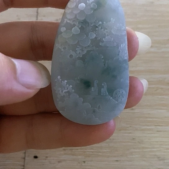 定制翡翠未镶嵌牌子