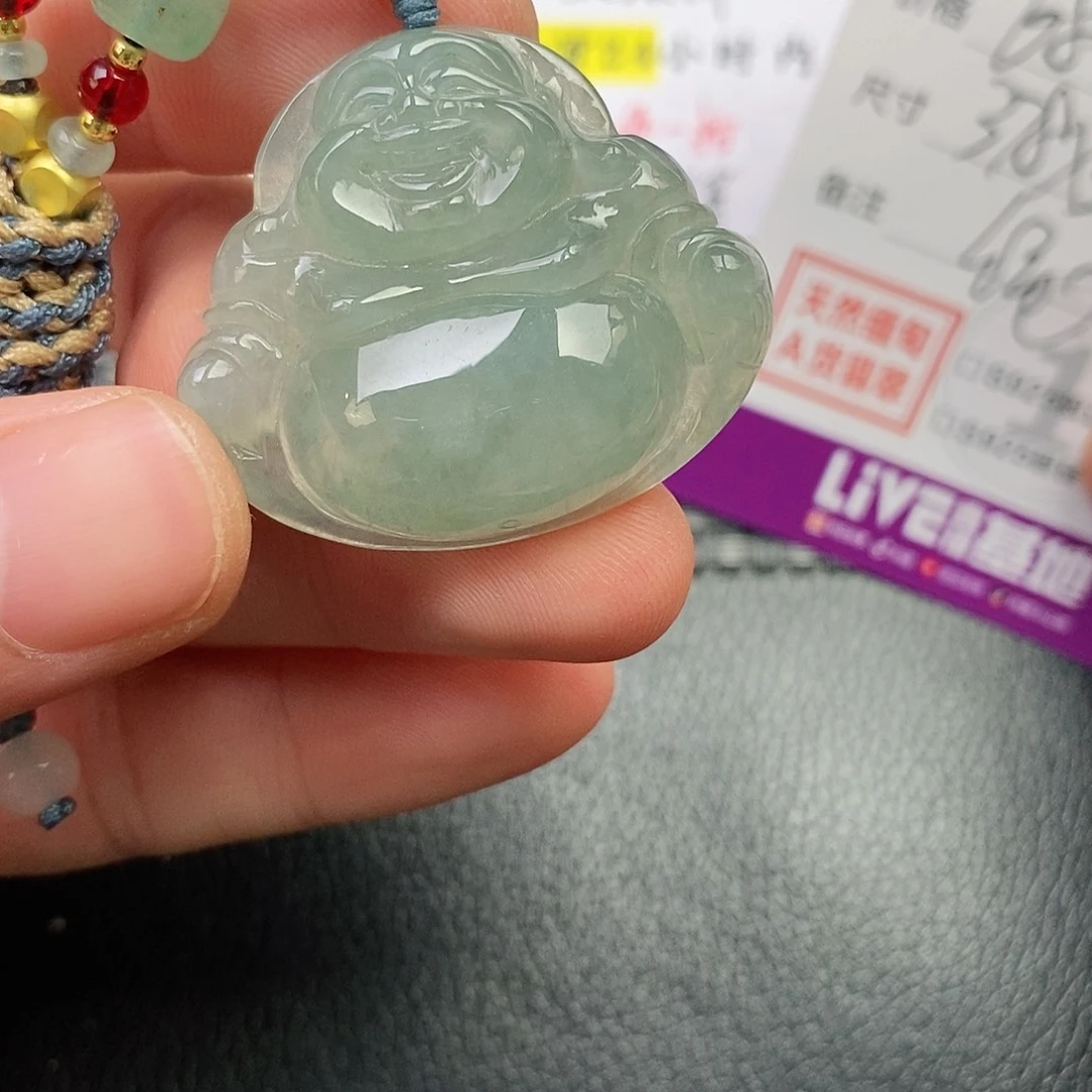 李***哥颈饰未镶嵌翡翠佛公