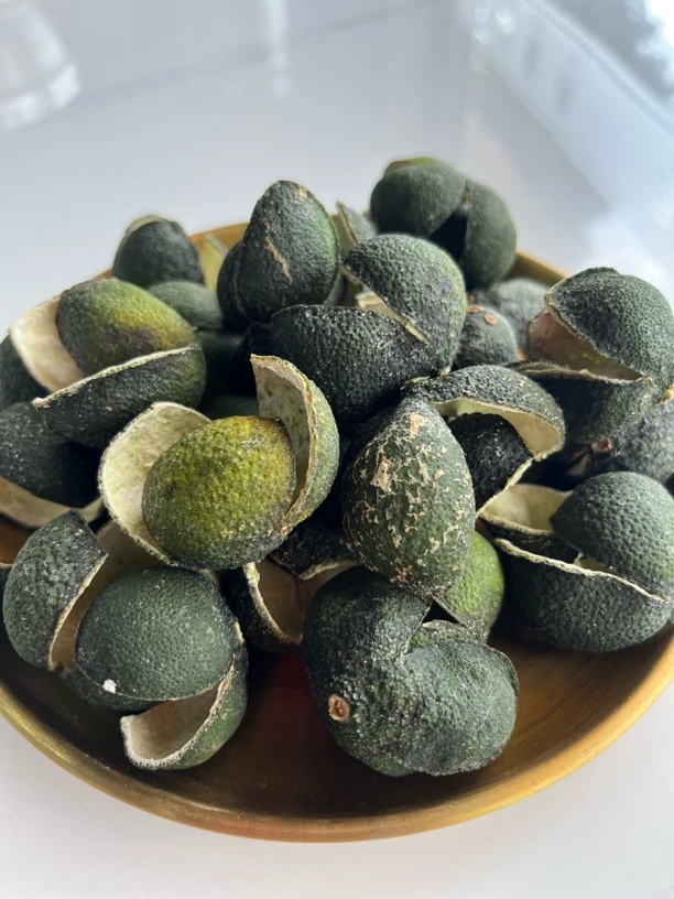【三花青皮】正宗新会陈皮原产地圈枝自然生晒干仓陈皮