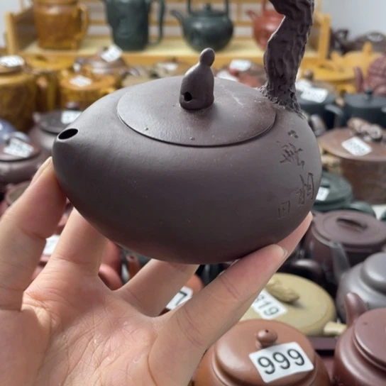 用****8口盖翘盖紫砂微瑕