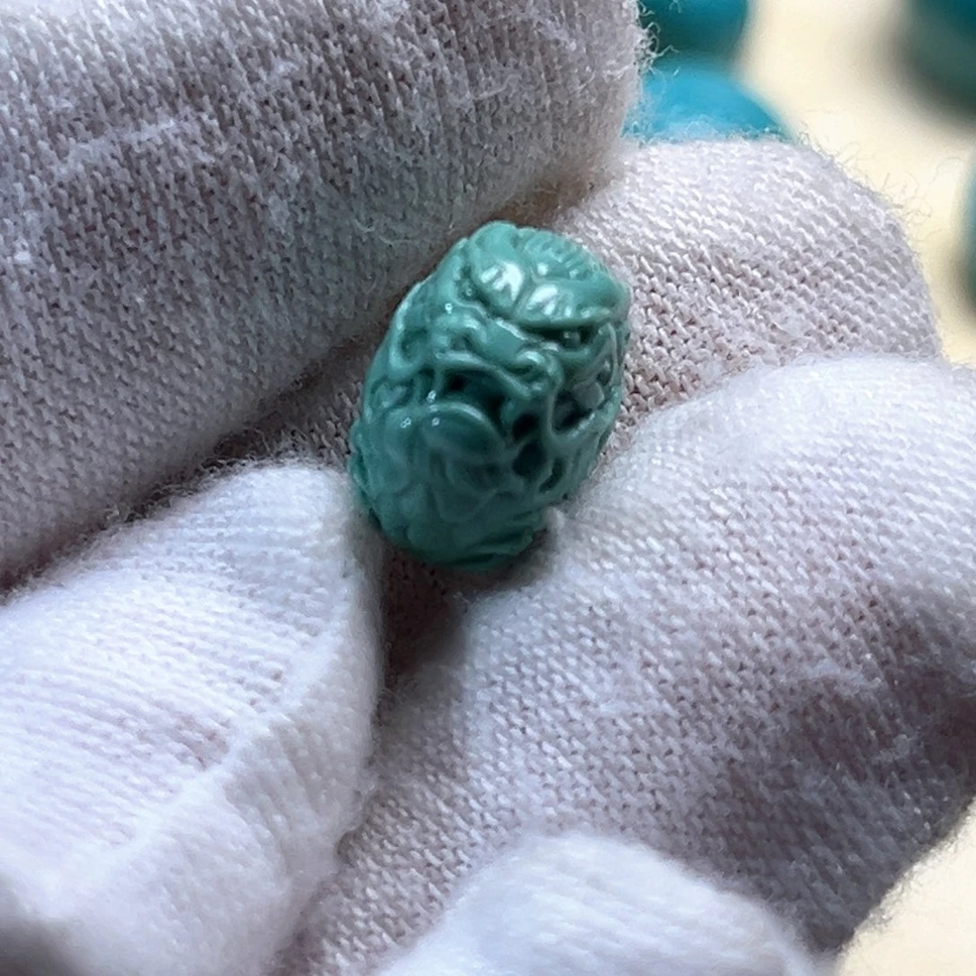 未镶嵌绿松石龙扣