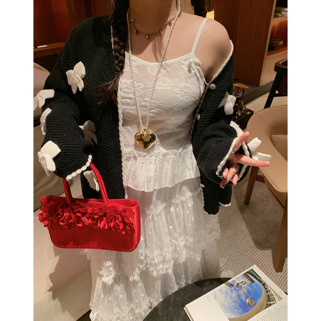 Dazi金大支  荷叶边蕾丝吊带女打底上衣0304/0041