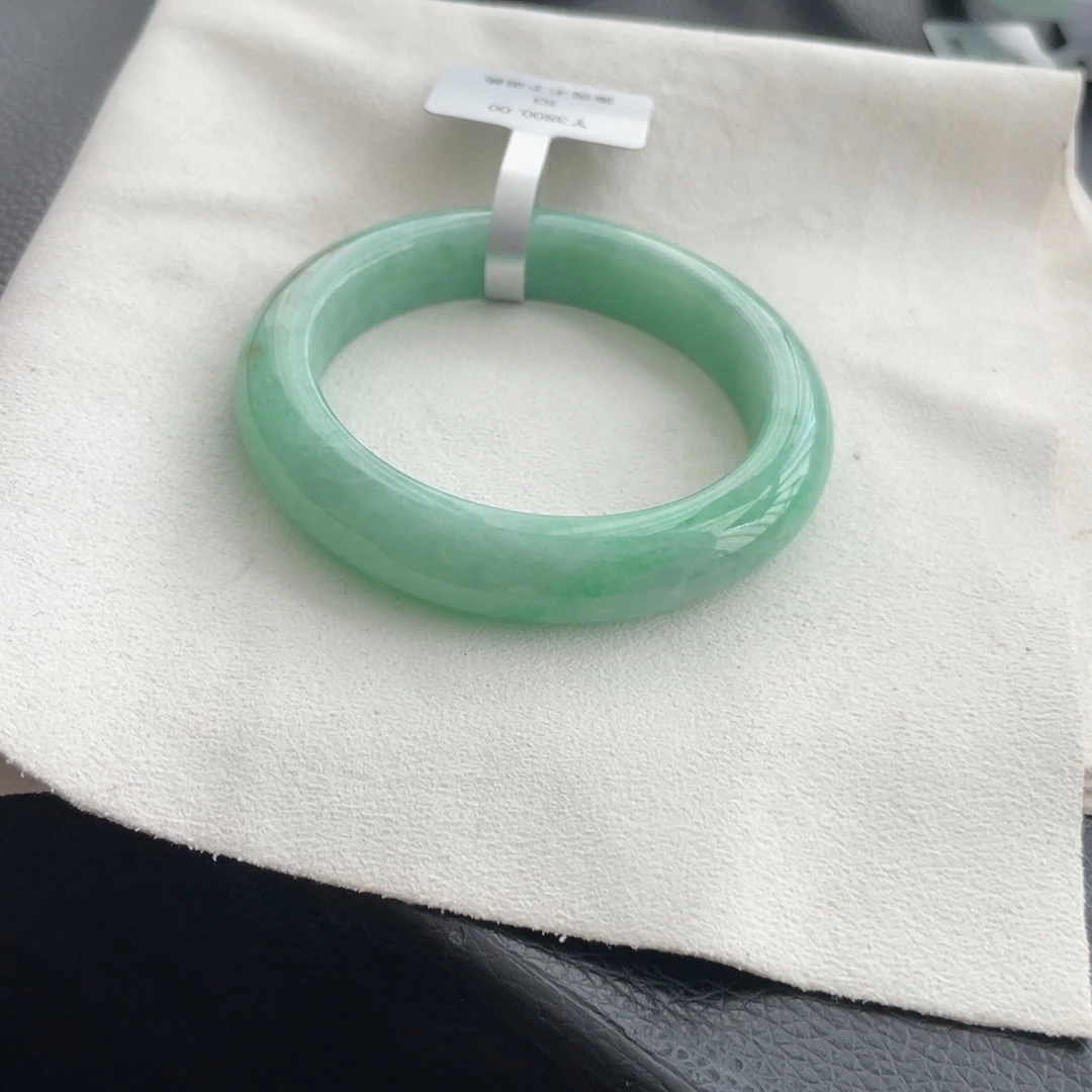 翡翠未镶嵌手镯纹53
