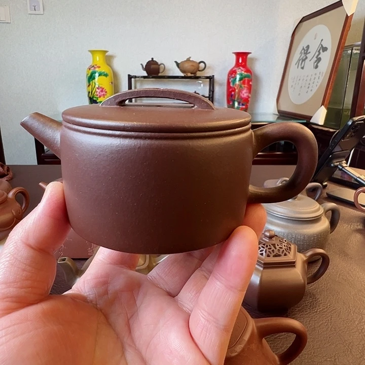 紫砂茶壶汉瓦（紫泥）