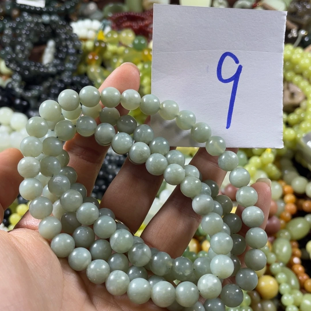 蛇纹石玉未镶嵌手串