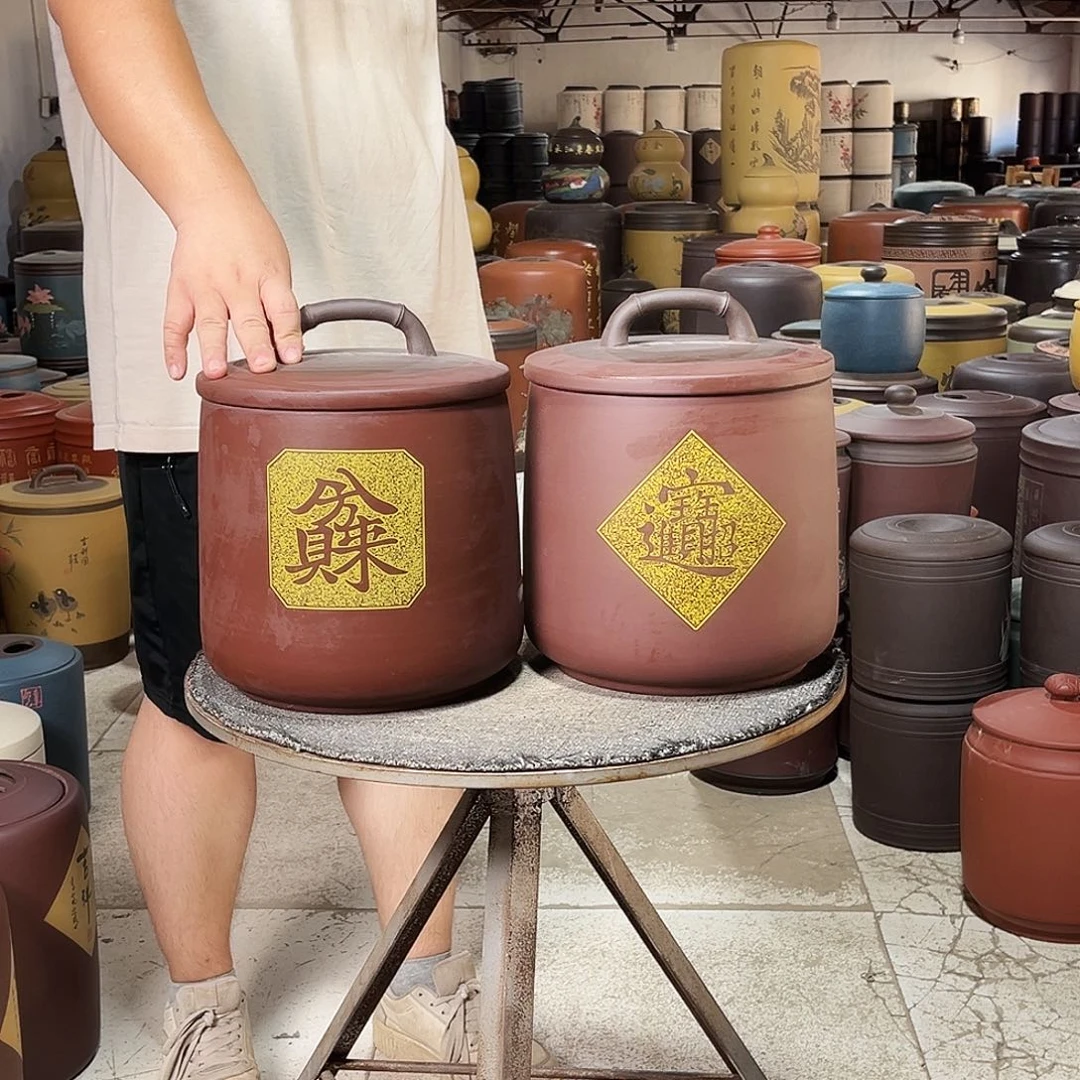 紫砂茶叶罐茶叶罐