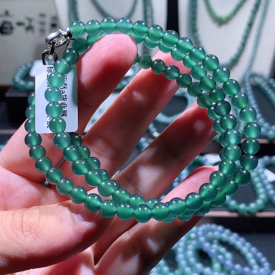 未镶嵌手链翡翠达*天然a货翡翠5.8