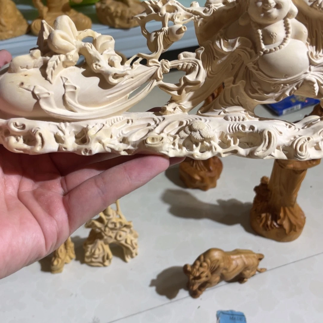 黄杨木瑕疵大号拉布袋