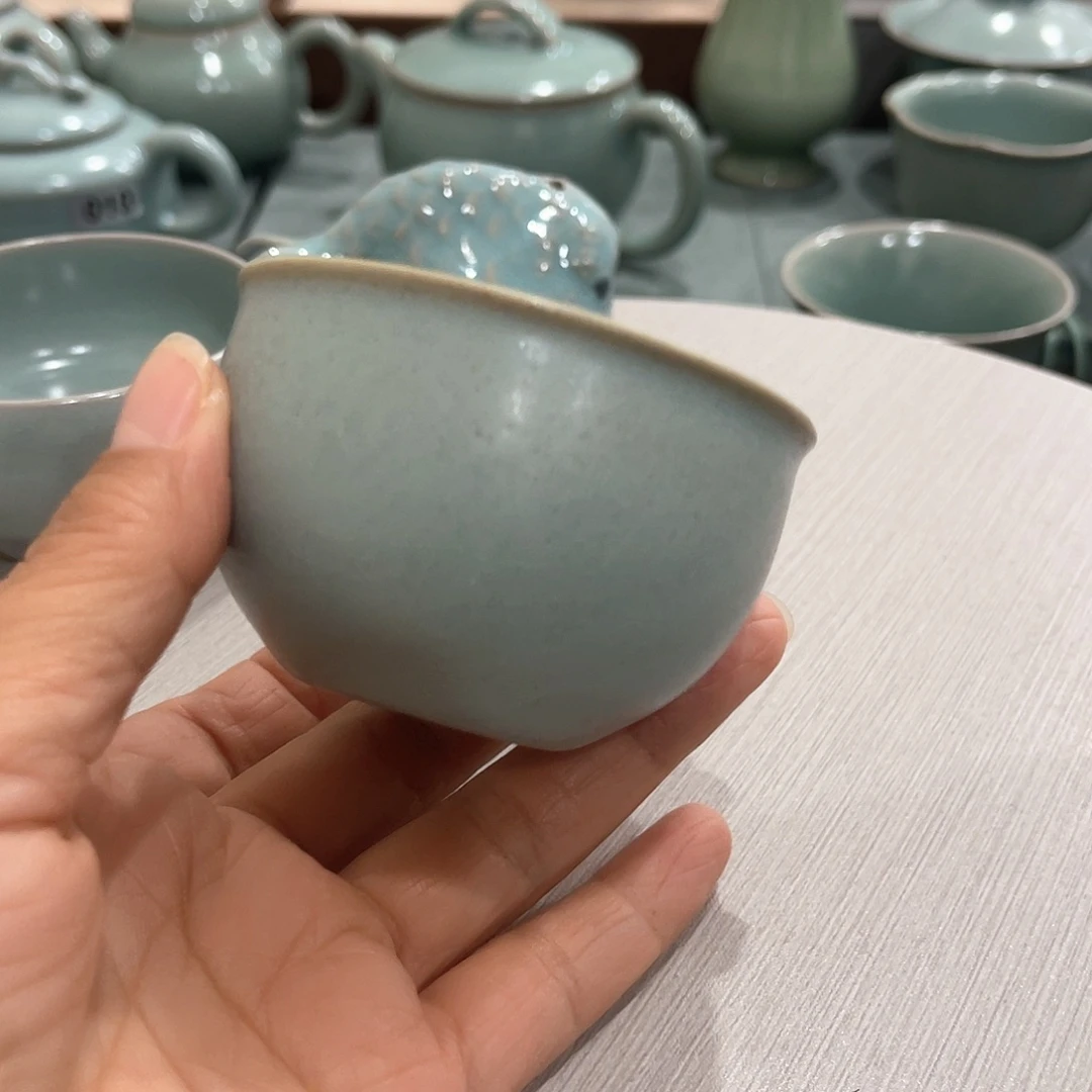 欢***豆杯子仿古的设计让你更美哦