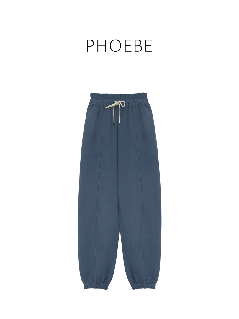 惊喜【束脚卫裤】PHOEBE叶姐 秋冬休闲百搭长裤HF4100771E