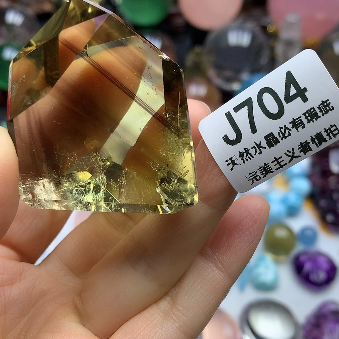 水晶珠宝半成品未镶嵌