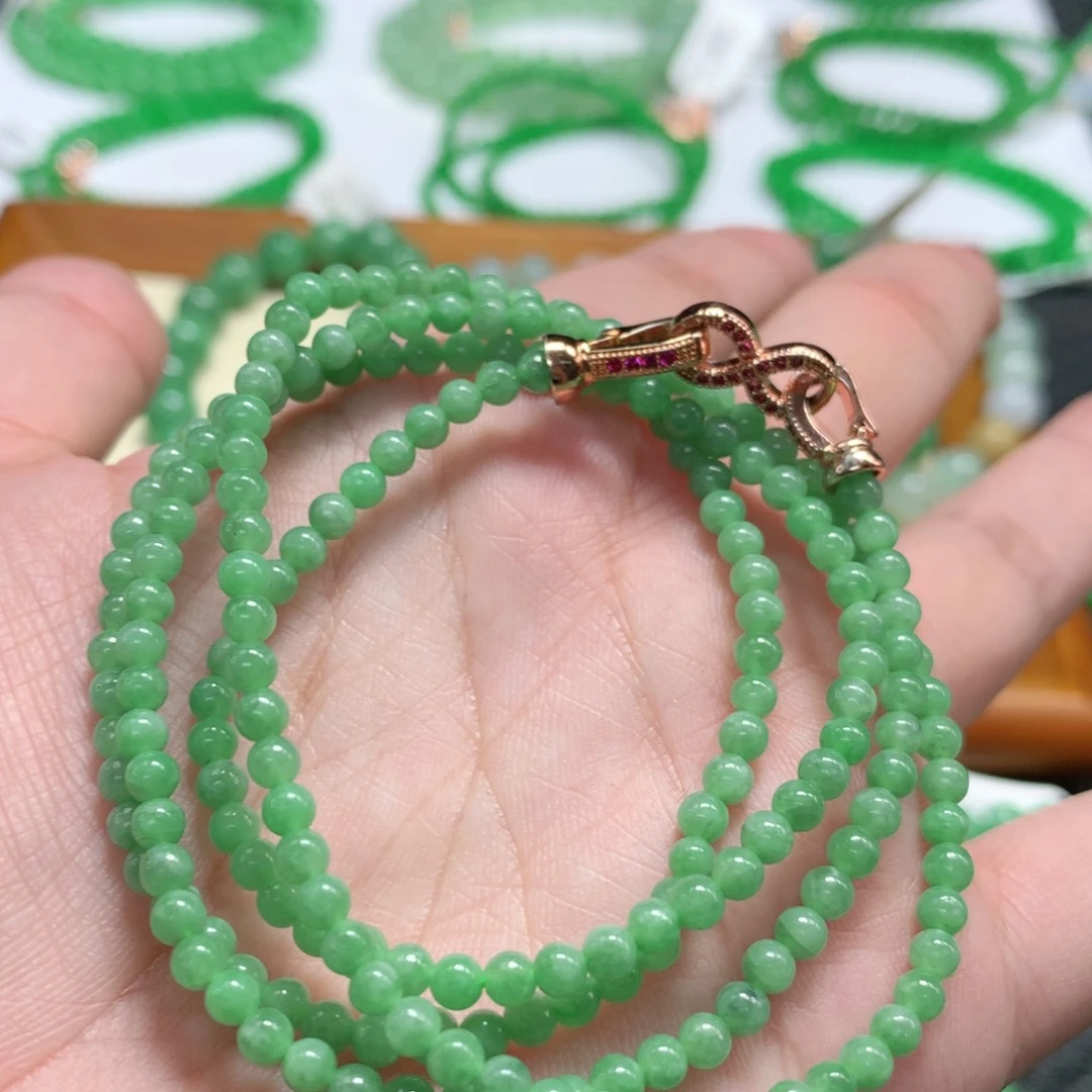 未镶嵌手链翡翠翡翠