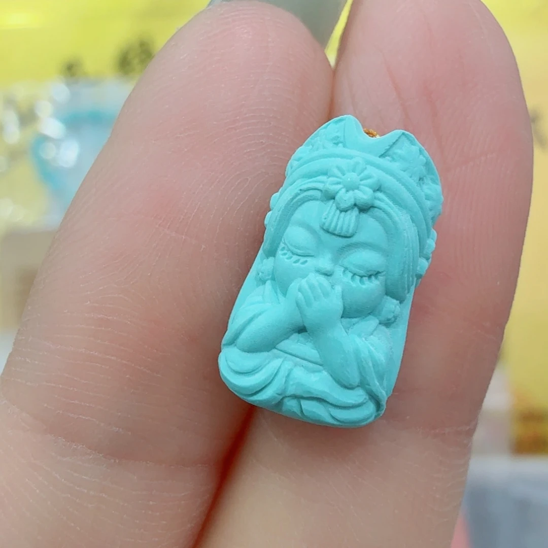 未镶嵌绿松石珠宝奇石