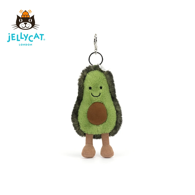 英国Jellycat2025新品趣味牛油果毛绒玩具包包挂饰玩偶礼物公仔