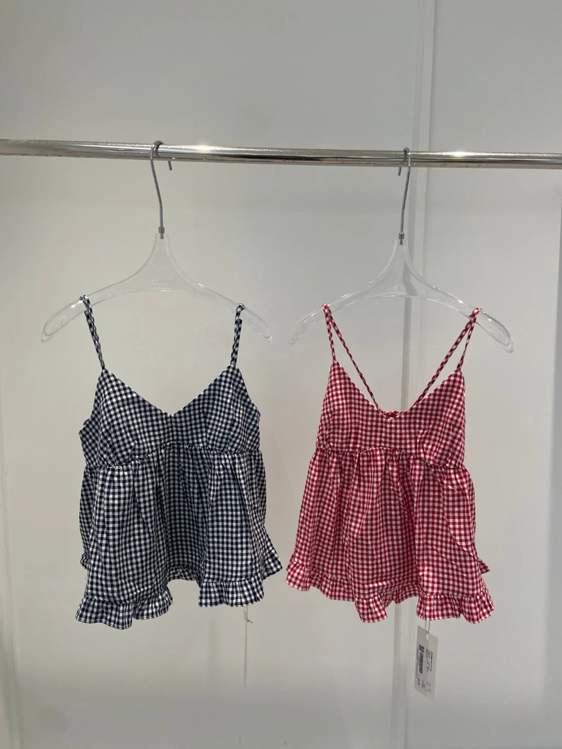 HTT小众设计感原创百搭吊带上衣5221082