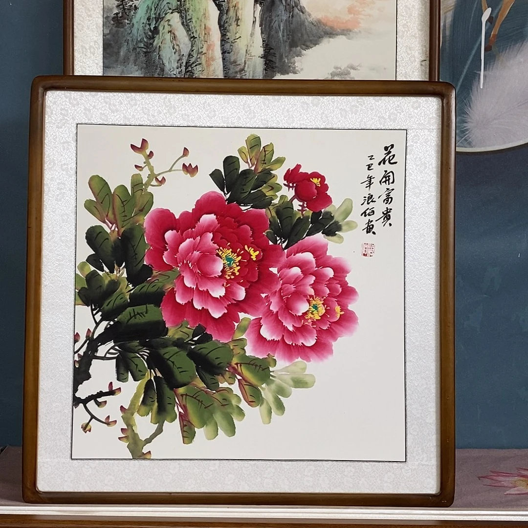 国画带框尺寸62厘米